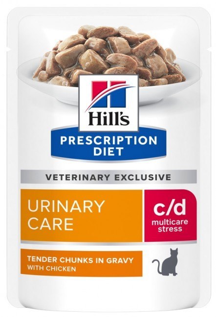 Hill's Prescription Diet Hill's Prescription Diet c/d Feline Urinary Stress z kurczakiem saszetka 85g