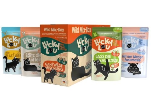 Lucky Lou Lucky Lou Lifestage Adult Wild Mix-Box saszetki 12x125g