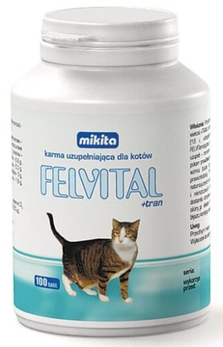 Mikita Mikita Felvital + Tran 100 tabletek