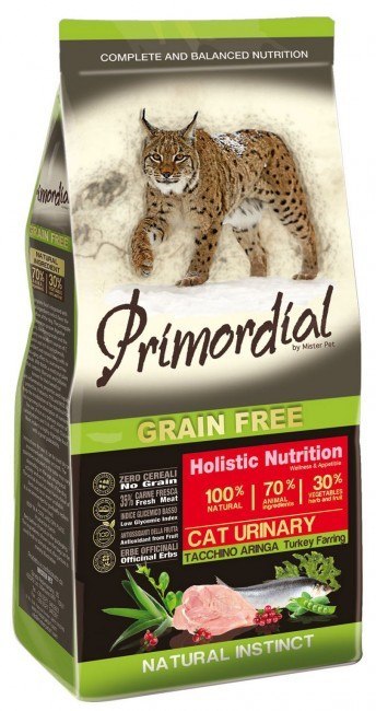 Primordial Primordial Cat Grain Free Urinary Turkey & Herring 6kg