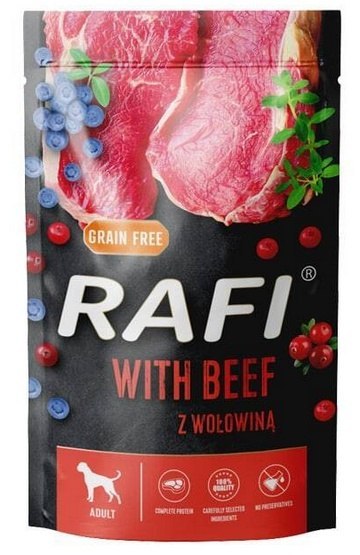 Rafi Rafi Pies Wołowina saszetka 500g