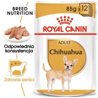 Royal Canin Breed Royal Canin Chihuahua Adult karma mokra - pasztet, dla psów dorosłych rasy chihuahua saszetka 85g