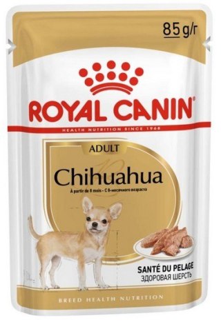 Royal Canin Breed Royal Canin Chihuahua Adult karma mokra - pasztet, dla psów dorosłych rasy chihuahua saszetka 85g