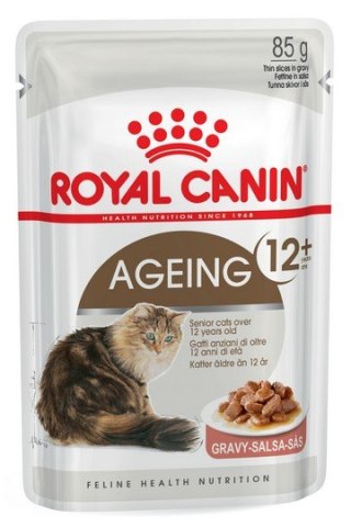 Royal Canin Feline Royal Canin Ageing +12 karma mokra w sosie dla kotów dojrzałych saszetka 85g