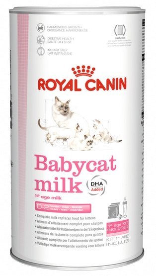 Royal Canin Feline Royal Canin Babycat Milk pełnoporcjowy preparat mlekozastępczy dla kociąt do 2 miesiąca życia 300g