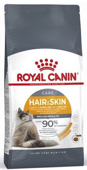 Royal Canin Feline Royal Canin Hair&Skin Care karma sucha dla kotów dorosłych, lśniąca sierść i zdrowa skóra 2kg