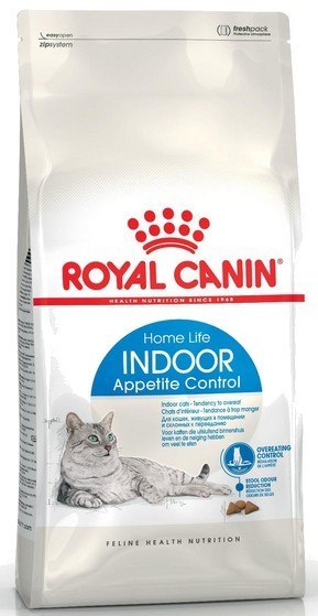 Royal Canin Feline Royal Canin Indoor Apetite Control karma sucha dla kotów dorosłych przebywających w domu, domagających się je