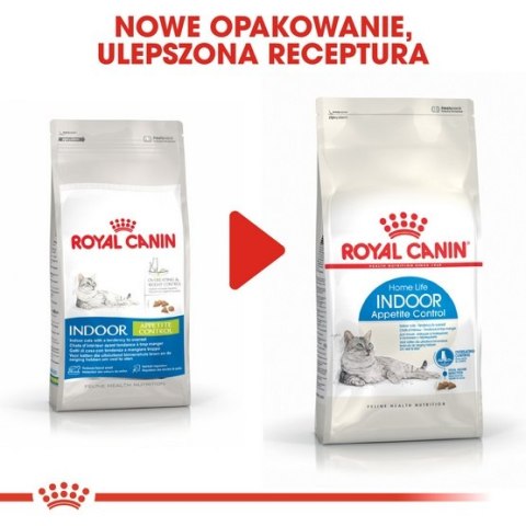 Royal Canin Feline Royal Canin Indoor Apetite Control karma sucha dla kotów dorosłych przebywających w domu, domagających się je