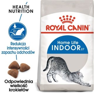 Royal Canin Feline Royal Canin Indoor karma sucha dla kotów dorosłych, przebywających wyłącznie w domu 2kg