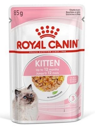 Royal Canin Feline Royal Canin Kitten w galaretce karma mokra dla kociąt do 12 miesiąca życia saszetka 85g