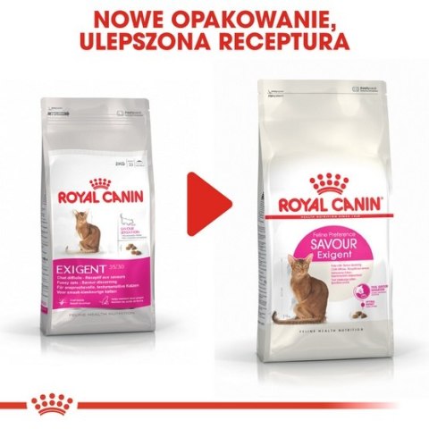 Royal Canin Feline Royal Canin Savour Exigent karma sucha dla kotów dorosłych, wybrednych, kierujących się teksturą krokieta 2kg Royal Canin Feline Royal Canin Savour Exigent karma sucha dla kotów dorosłych, wybrednych, kierujących się teksturą krokieta 2kg