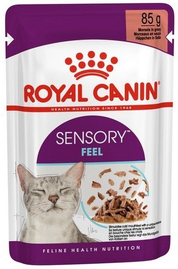 Royal Canin Feline Royal Canin Sensory Feel w sosie karma mokra dla kotów dorosłych saszetka 85g