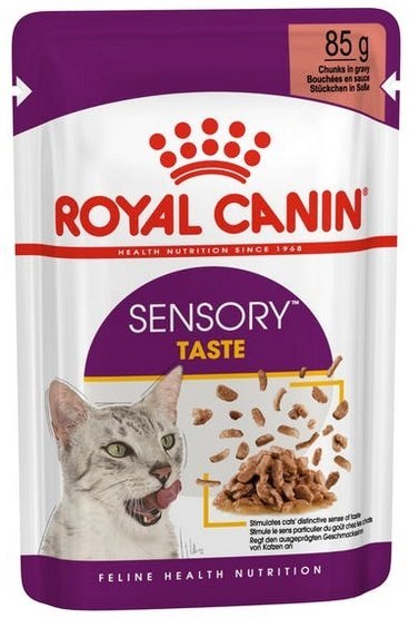 Royal Canin Feline Royal Canin Sensory Taste w sosie karma mokra dla kotów dorosłych saszetka 85g