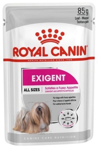 Royal Canin Size Royal Canin Exigent karma mokra dla wybrednych psów dorosłych, wszystkich ras, pasztet saszetka 85g