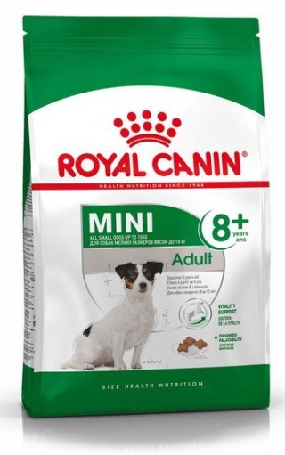 Royal Canin Size Royal Canin Mini Adult 8+ karma sucha dla psów starszych od 8 do 12 roku życia, ras małych 2kg