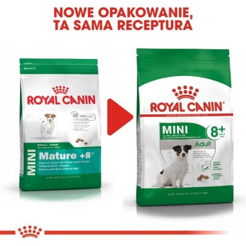 Royal Canin Size Royal Canin Mini Adult 8+ karma sucha dla psów starszych od 8 do 12 roku życia, ras małych 2kg