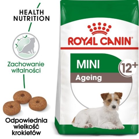 Royal Canin Size Royal Canin Mini Ageing 12+ karma sucha dla psów dojrzałych po 12 roku życia, ras małych 800g