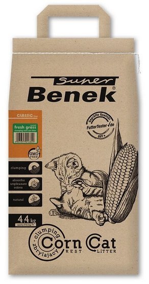 Super Benek Super Benek Corn Cat Trawa 7L