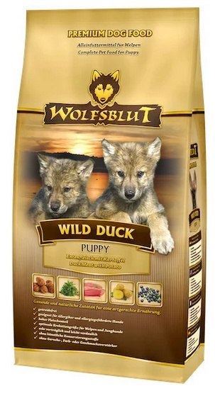 Wolfsblut Wolfsblut Dog Wild Duck Puppy kaczka i bataty 12,5kg