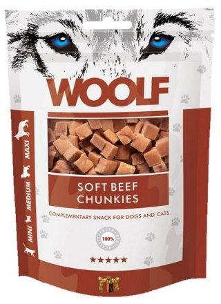 Woolf Woolf Soft Beef Chunkies 100g