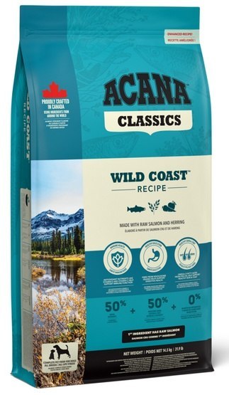 Acana Acana Classics Wild Coast Dog 14,5kg Acana Acana Classics Wild Coast Dog 14,5kg