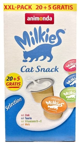 Animonda Animonda Kot Milkies Selection Mix 25x15g (20+5 gratis)