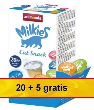 Animonda Animonda Kot Milkies Selection Mix 25x15g (20+5 gratis)