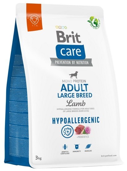 Brit Brit Care Hypoallergenic Adult Large Lamb 3kg