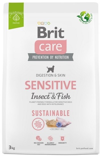 Brit Brit Care Sustainable Sensitive Insect & Fish 3kg