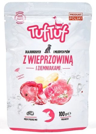 Bult TUF TUF Wieprzowina z ziemniakami dla psa saszetka 100g