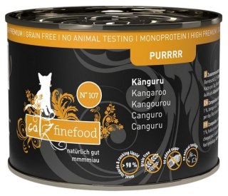 Catz Finefood Catz Finefood Purrrr N.107 Kangur puszka 200g
