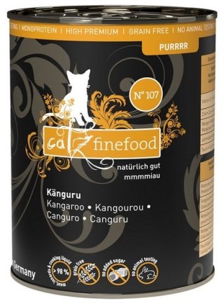 Catz Finefood Catz Finefood Purrrr N.107 Kangur puszka 400g