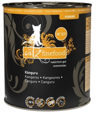 Catz Finefood Catz Finefood Purrrr N.107 Kangur puszka 800g