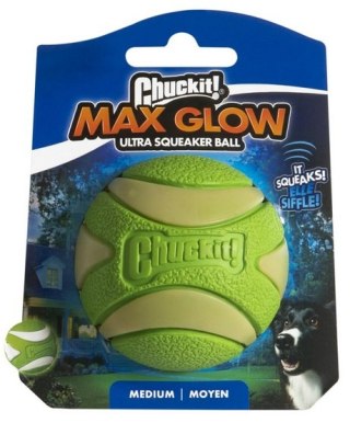 Chuckit! Chuckit! Max Glow Ultra Squeaker Ball Medium [43142]