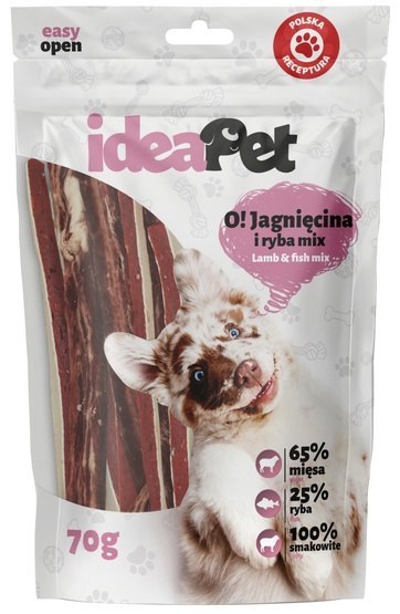 IdeaPet IdeaPet O! Jagnięcina i ryba mix 70g