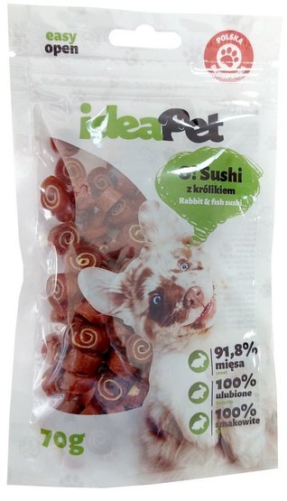 IdeaPet IdeaPet O! Sushi z królikiem 70g