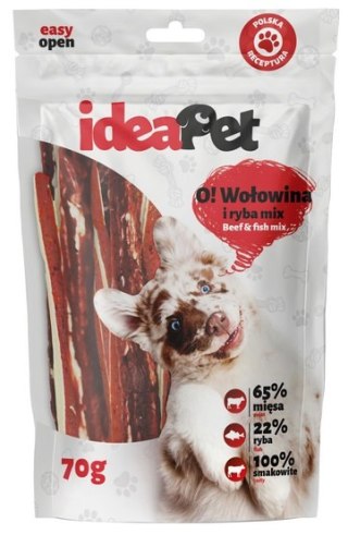 IdeaPet IdeaPet O! Wołowina i ryba mix 70g