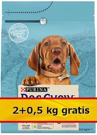 Purina Dog Chow Purina Dog Chow Puppy Jagnięcina 2,5kg (2+0,5kg)