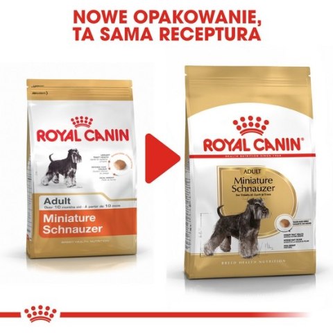 Royal Canin Breed Royal Canin Miniature Schnauzer Adult karma sucha dla psów dorosłych rasy schnauzer miniaturowy 3kg