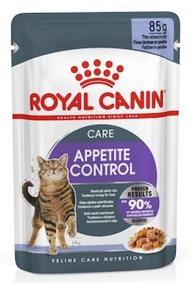 Royal Canin Feline Royal Canin Appetite Control Care karma mokra w galaretce dla kotów dorosłych, domagających się jedzenia sasz