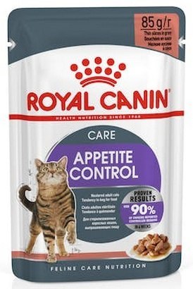 Royal Canin Feline Royal Canin Appetite Control Care karma mokra w sosie dla kotów dorosłych, domagających się jedzenia saszetka