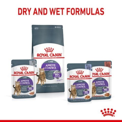 Royal Canin Feline Royal Canin Appetite Control Care karma mokra w sosie dla kotów dorosłych, domagających się jedzenia saszetka