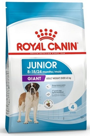 Royal Canin Size Royal Canin Giant Junior karma sucha dla szczeniąt od 8 do 18/24 miesiąca życia, ras olbrzymich 15kg