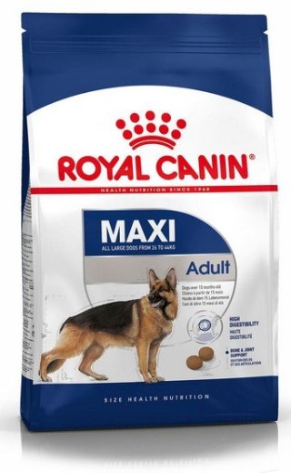 Royal Canin Size Royal Canin Maxi Adult karma sucha dla psów dorosłych, do 5 roku życia, ras dużych 4kg