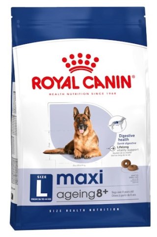 Royal Canin Size Royal Canin Maxi Ageing 8+ karma sucha dla psów dojrzałych, po 8 roku życia, ras dużych 15kg