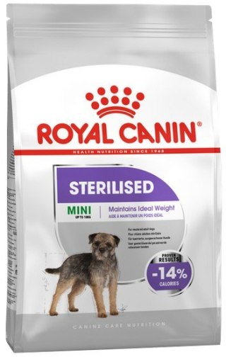 Royal Canin Size Royal Canin Mini Sterilised karma sucha dla psów dorosłych, ras małych, sterylizowanych 8kg