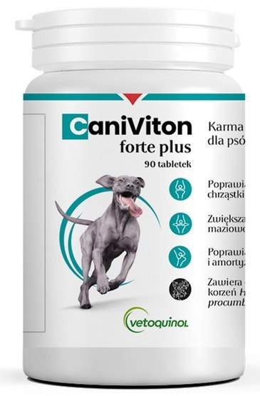 Vetoquinol Caniviton Forte Plus 90 tabletek