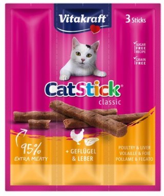 Vitakraft Vitakraft Cat Stick Classic Drób i Wątroba 18g [10869]