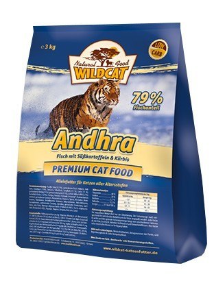 Wildcat Wildcat Andhra - ryby i bataty 500g