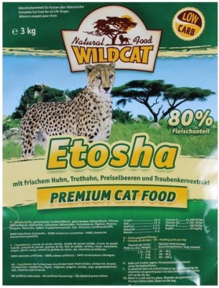 Wildcat Wildcat Etosha - kurczak i ziemniaki 500g